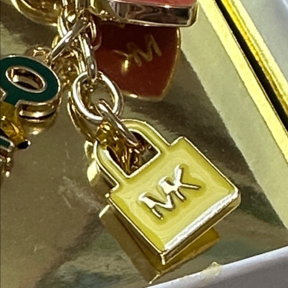 Michael Kors Gold Charm Keychain - Picture 4 of 8